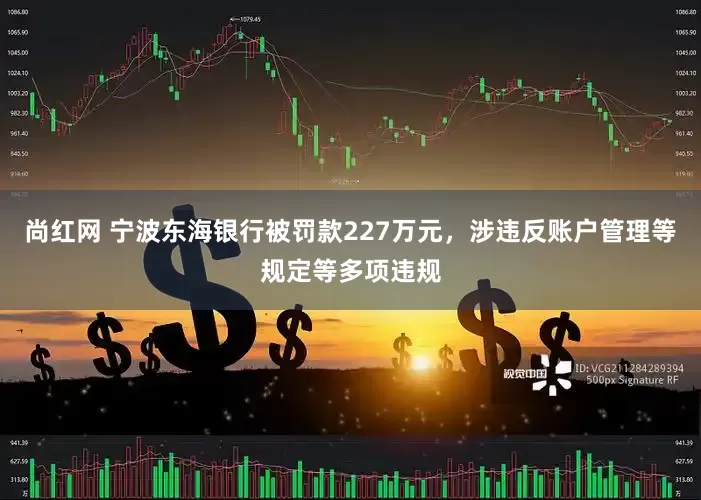 尚红网 宁波东海银行被罚款227万元，涉违反账户管理等规定等多项违规