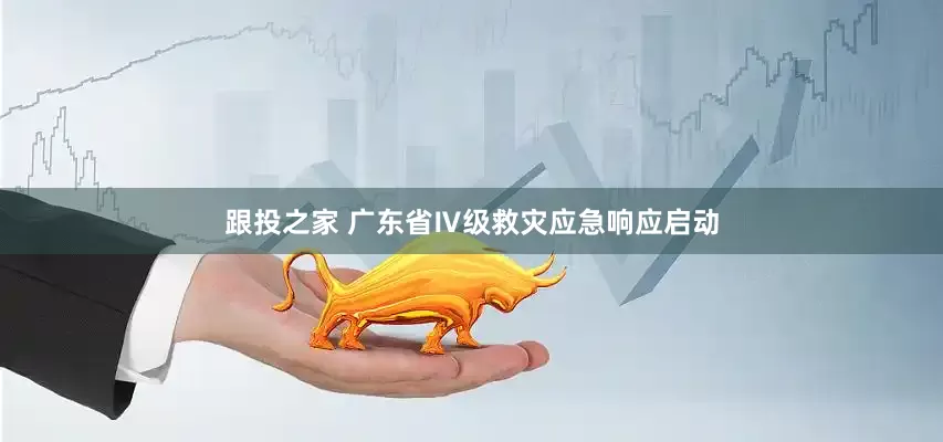 跟投之家 广东省Ⅳ级救灾应急响应启动